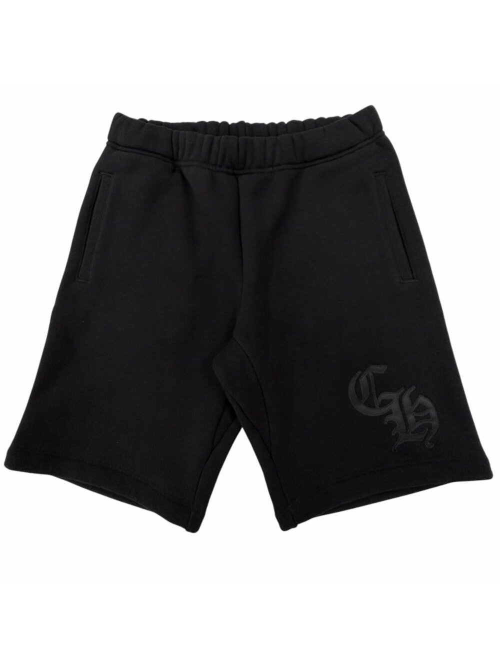 Chrome Hearts Cotton CH Applique Logo Not Scroll Label Shorts